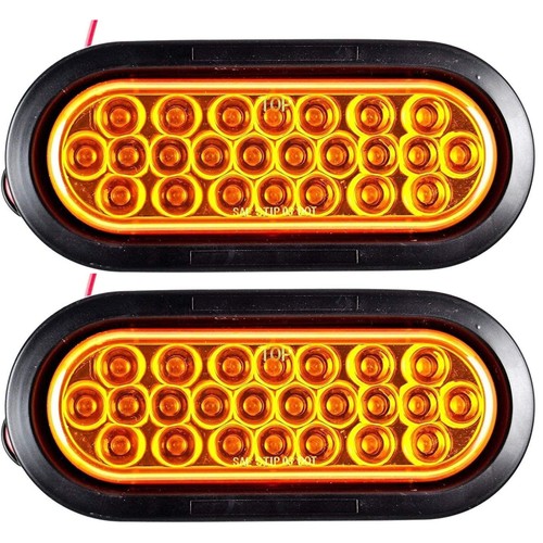 Qty oval 24 led - -,