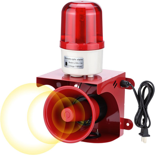 Industrial siren alarm strobe - alarm,