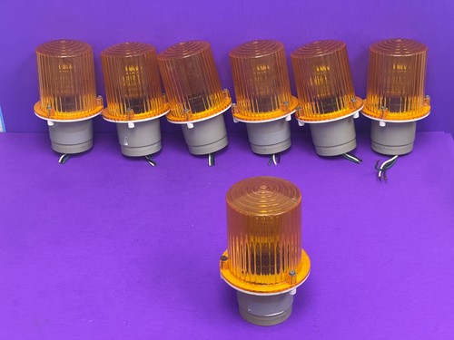 Strobe light yellow with - strobe, 1/2"