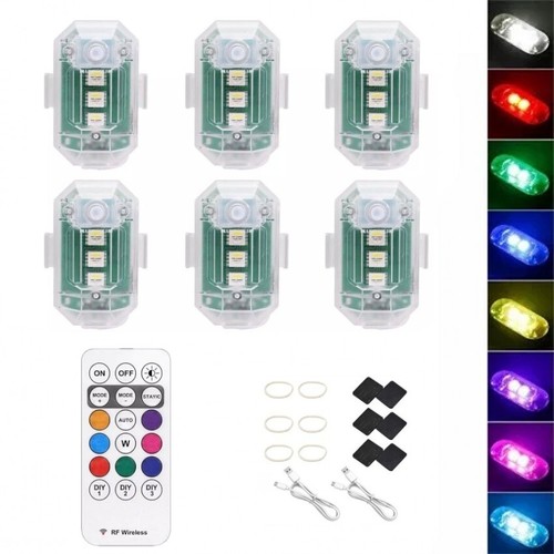 6pcs wireless led - wireless, strobe